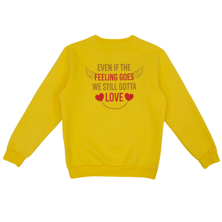 LOVE IS NOT A FEELING CHRISTIAN SWEATSHIRT - FRENCH TOAST
